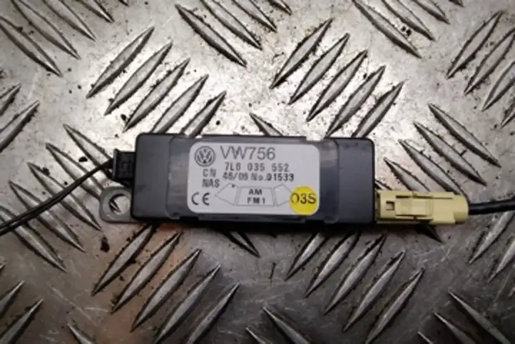 Volkswagen Touareg I (2002 - 2010) 7L6035552 Усилитель антенны — фото 1