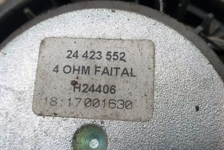 Opel Zafira B (2003 - 2006) 24423552 Динамики передних дверей — фото 3