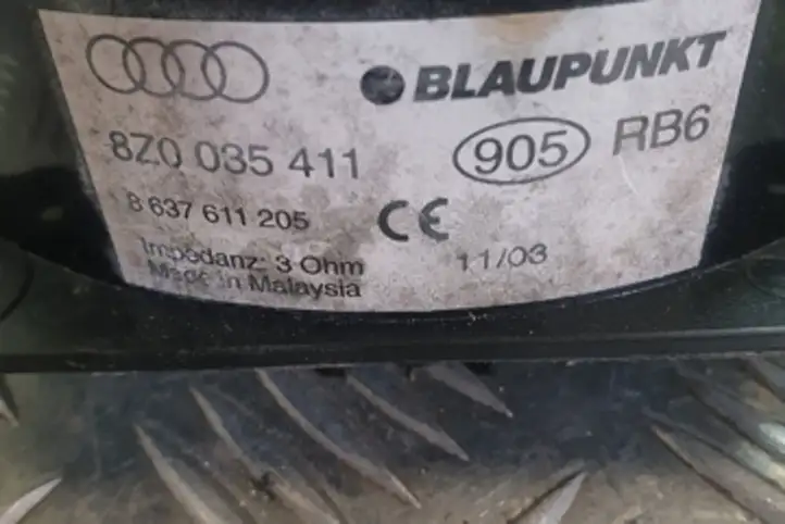 Audi (1999 - 2007) 8Z0035411 Динамики передних дверей — фото 2