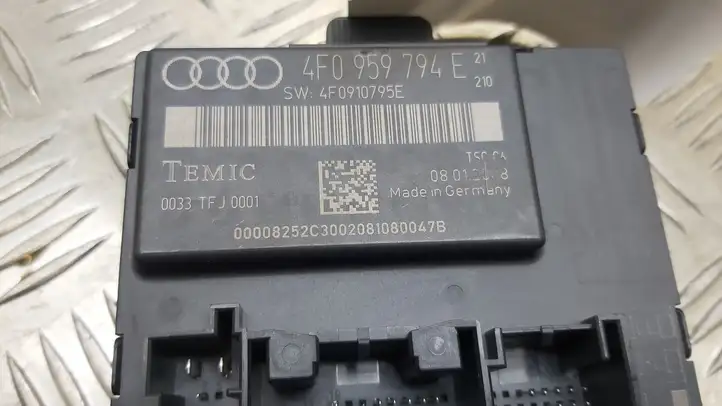 Audi A6 S6 C6 4F (2008 - 2011) 4F0959794E Блок управления дверью — фото 5