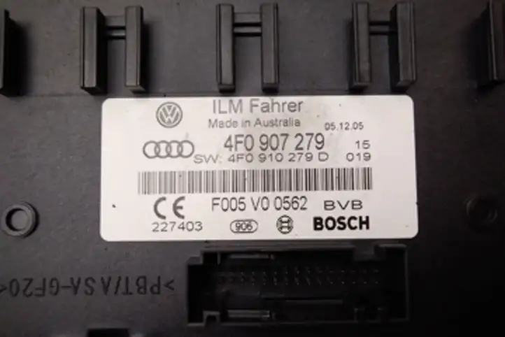 Audi A6 S6 C6 4F (2004 - 2008) 4F0907279 Модуль комфорта — фото 2