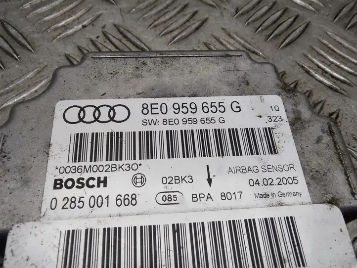 Audi A4 S4 B7 8E 8H (2004 - 2009) 8E0959655G Блок управления SRS — фото 2