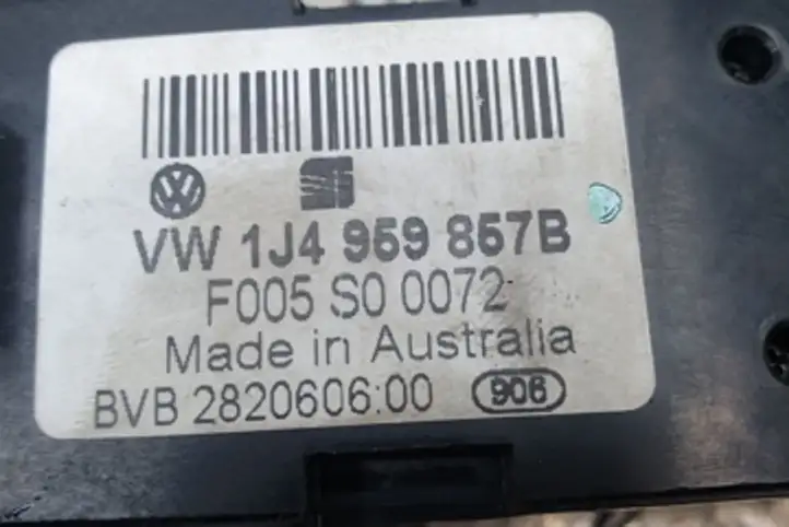 Volkswagen Golf IV (1998 - 2005) 1J4959857B Блок кнопок стеклоподъемников — фото 2