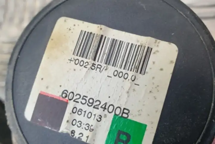 Opel Zafira B (2003 - 2006) 602592400B Задний ремень безопасности — фото 4