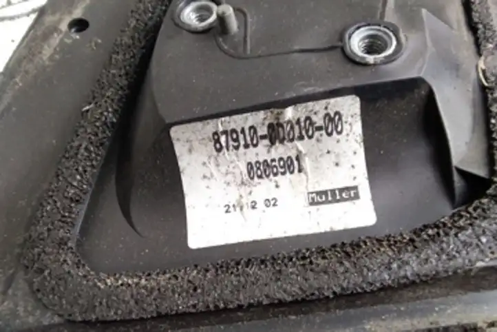 Toyota Yaris (1999 - 2003) 0806901 Боковое зеркало механическое — фото 3