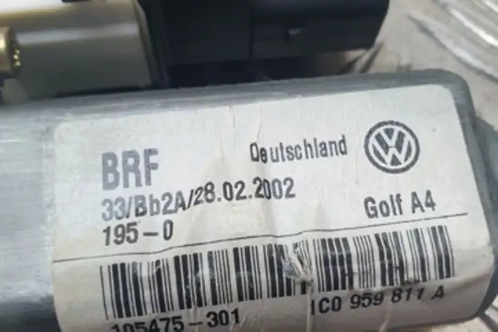 Volkswagen Golf IV (1998 - 2005) 1C1959801A Стеклоподъемник задней двери — фото 3