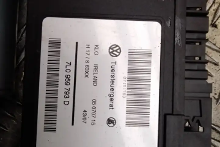 Volkswagen Touareg I (2002 - 2010)  0130821765 Механизм подъема окон передней двери