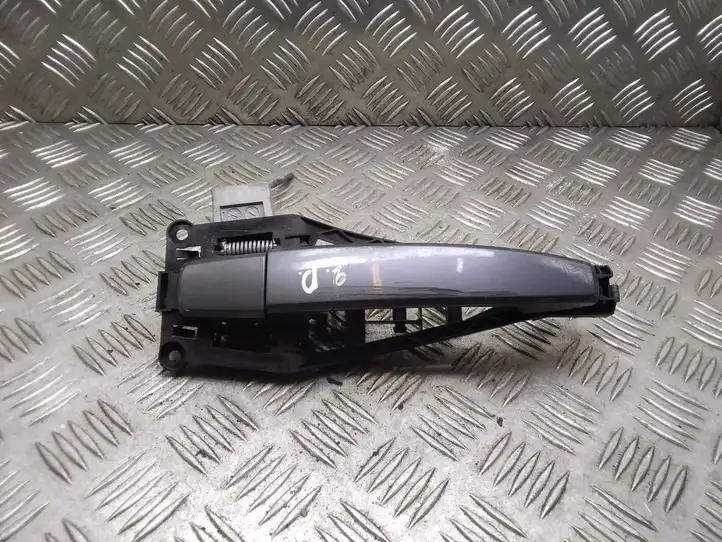 Opel Astra H (2004 - 2009) 24463750 Наружная ручка задней двери — фото 1