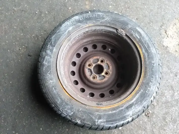 Toyota Corolla E120 E130 (2000 - 2004) Стальной штампованный диск R14 — фото 4