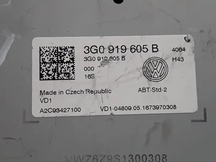 Volkswagen PASSAT B8 (2015 - ) 3G0919605B Магнитола / мультимедийная система — фото 4