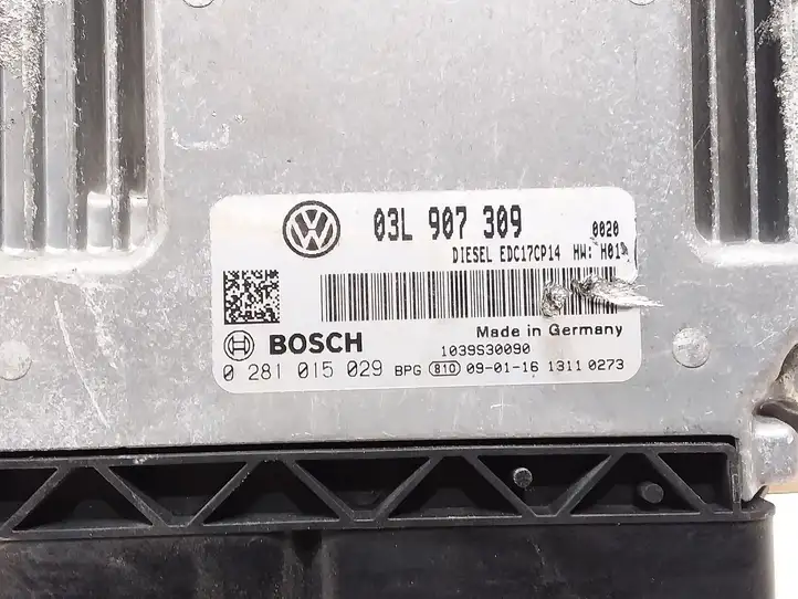 Volkswagen PASSAT B6 (2005 - 2010) 03L907309 Блок управления двигателем (ЭБУ) — фото 2