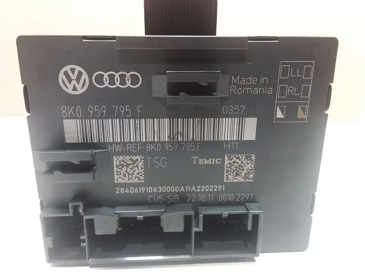 Audi A4 S4 B8 8K (2007 - 2011) 8K0959795F Блок управления дверью — фото 1