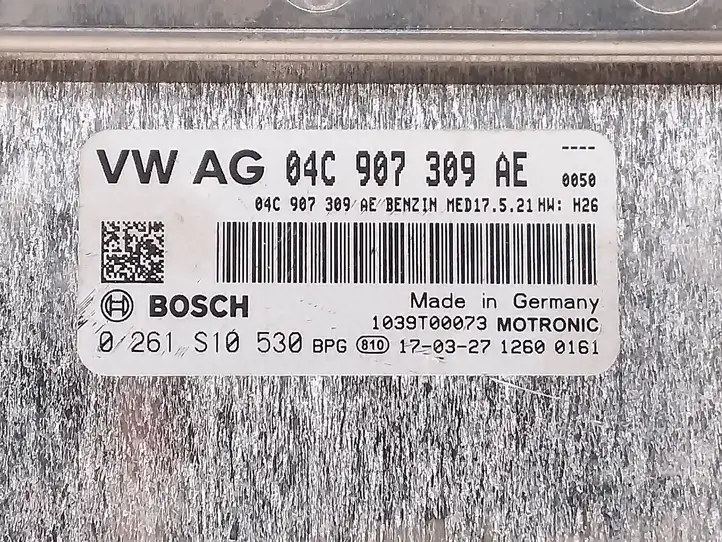 Audi A3/S3 8V (2016 - 2020) 04C907309AE Блок управления двигателем (ЭБУ) — фото 2