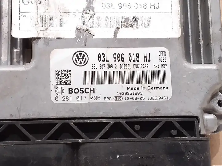Volkswagen Sharan (2010 - 2015) 03L906018HJ Блок управления двигателем (ЭБУ) — фото 2