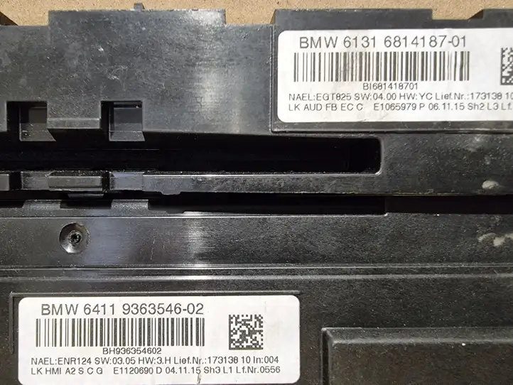BMW 4 F32 F33 (2013 - 2017)  681418701 Блок управления кондиционера воздуха / климата/ печки (в салоне)