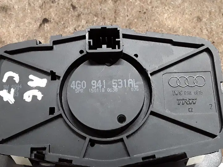Audi A6 C7 (2014 - 2018) 4G0941531AL Включатель фонарей — фото 3