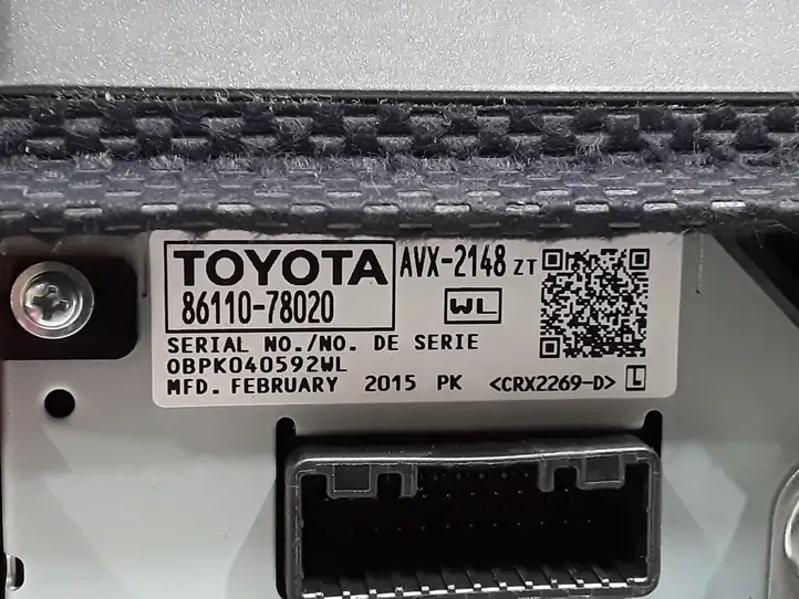 Lexus NX 200 (2014 - 2017)  8611078020 Экран/ дисплей / маленький экран