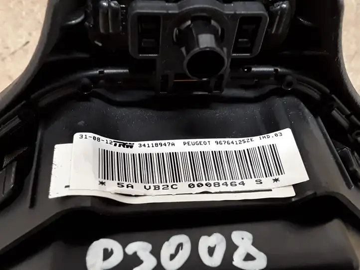 Peugeot 3008 I (2008 - 2015) 96764125ZE Подушка безопасности руля — фото 4