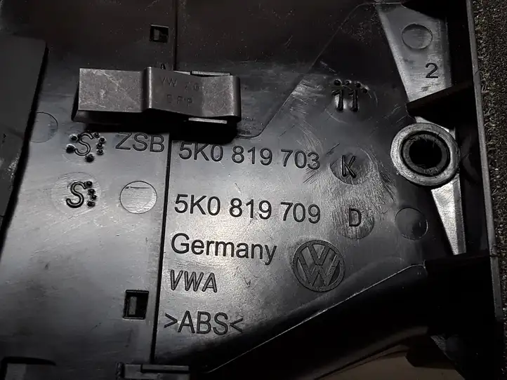 Volkswagen Golf VI (2009 - 2013) 5K0819703 Боковой воздушный дефлектор — фото 3