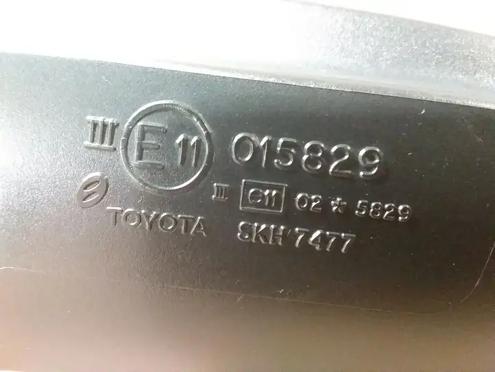 Toyota Avensis T250 (2003 - 2006) E11015829 Боковое зеркало с электроприводом — фото 4