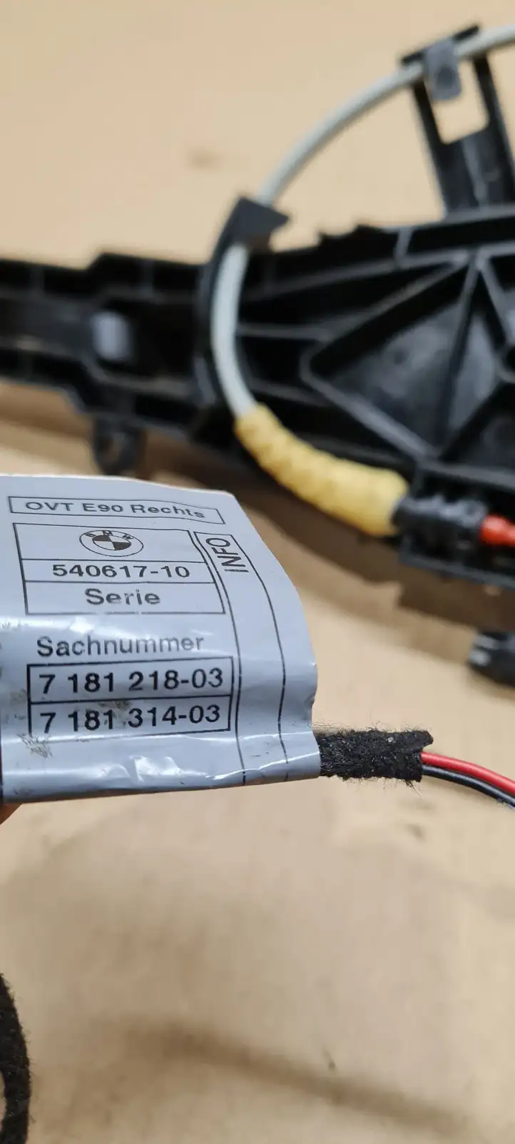 BMW 3 E90 E91 (2005 - 2012)  7181218 Наружная ручка