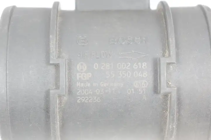 Opel Vectra C (2005 - 2009) 0281002618 Датчик массового расхода воздуха — фото 3