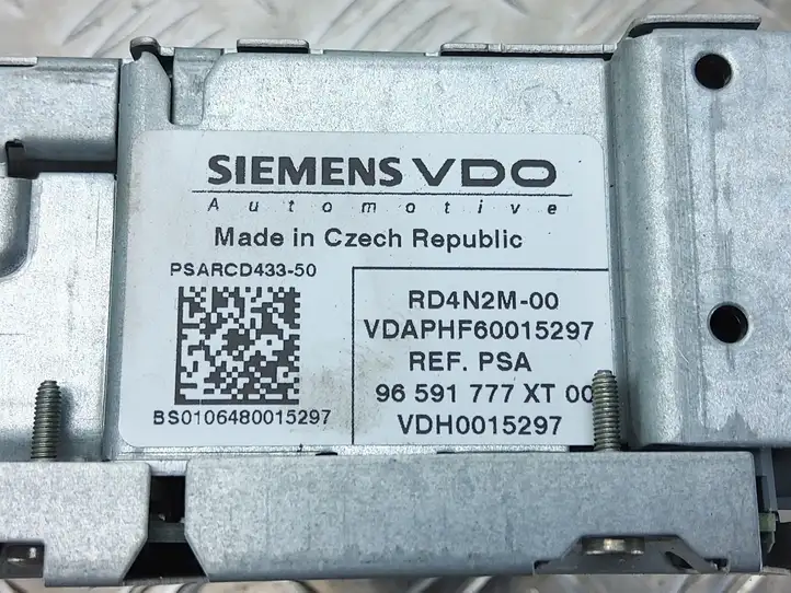 Citroen C4 I Picasso (2006 - 2013) 96591777XT Магнитола / мультимедийная система — фото 3