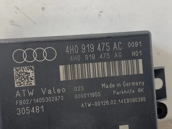 Audi RS7 C7 (2014 - 2018) 4H0919475AC Блок управления парктрониками — фото 2