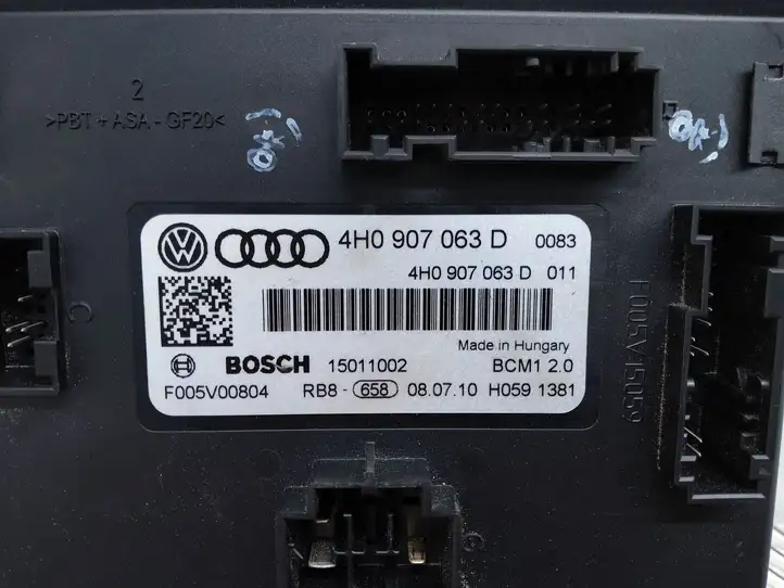 Audi A8 S8 D4 4H (2010 - 2014) 4H0907063D Модуль комфорта — фото 3