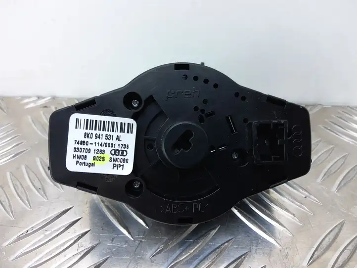 Audi A5 8T 8F (2007 - 2011) 8K0941531AL Включатель фонарей — фото 2