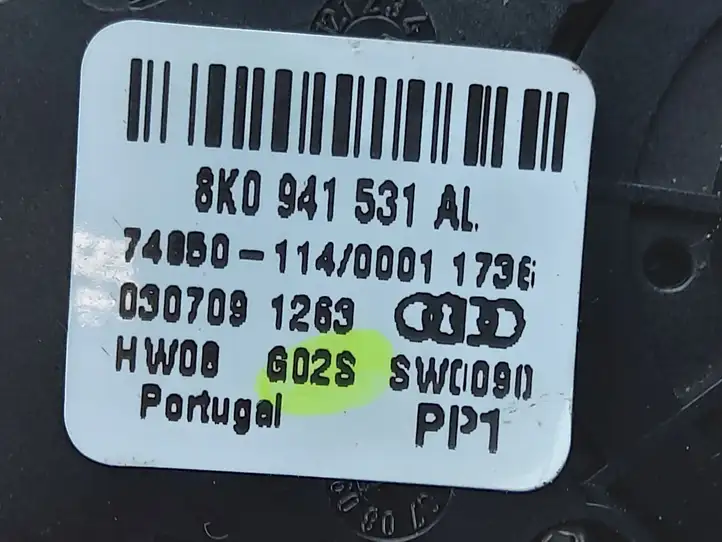 Audi A5 8T 8F (2007 - 2011) 8K0941531AL Включатель фонарей — фото 3