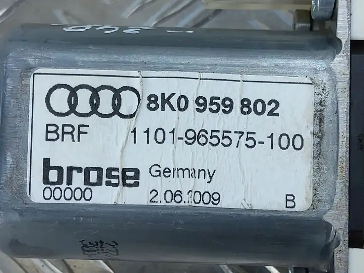Audi A5 8T 8F (2007 - 2011) 8K0959802 Стеклоподъемник передней двери (комплект) — фото 2