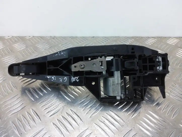Peugeot 208 (2012 - 2015) 9672961180 Наружная ручка задней двери — фото 4