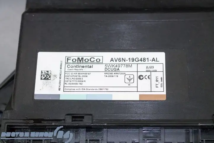 Ford Focus Grand C-MAX (2010 - 2019) AV6N19G481AL Модуль комфорта — фото 4