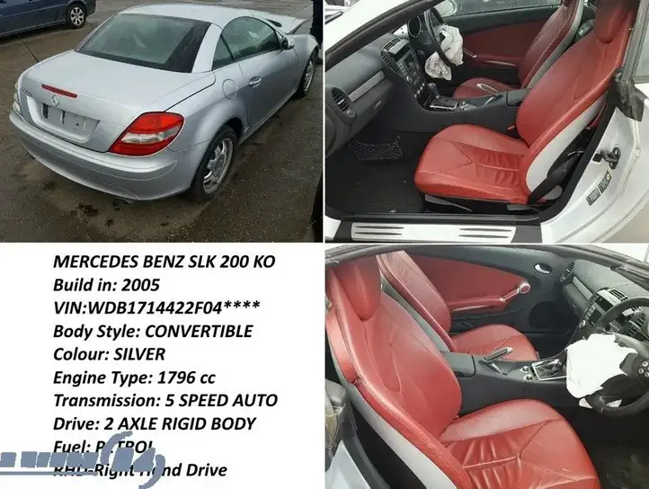 Mercedes-Benz SLK R171 (2005 - 2011) 1716800235RE Внутренняя отделка переднего порога — фото 7