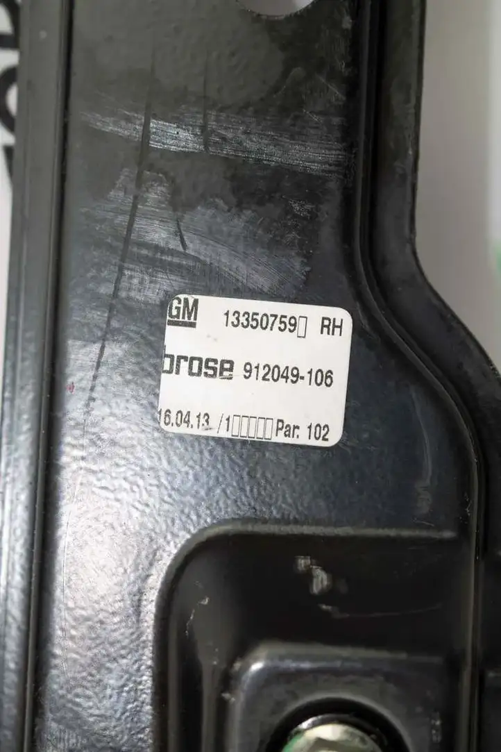 Opel Astra J (2009 - 2012) 13350759 Электростеклоподъемник передний (комплект) — фото 2