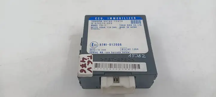 Toyota Corolla Verso E121 (2001 - 2004) 8978013010 Блок иммобилайзера — фото 1