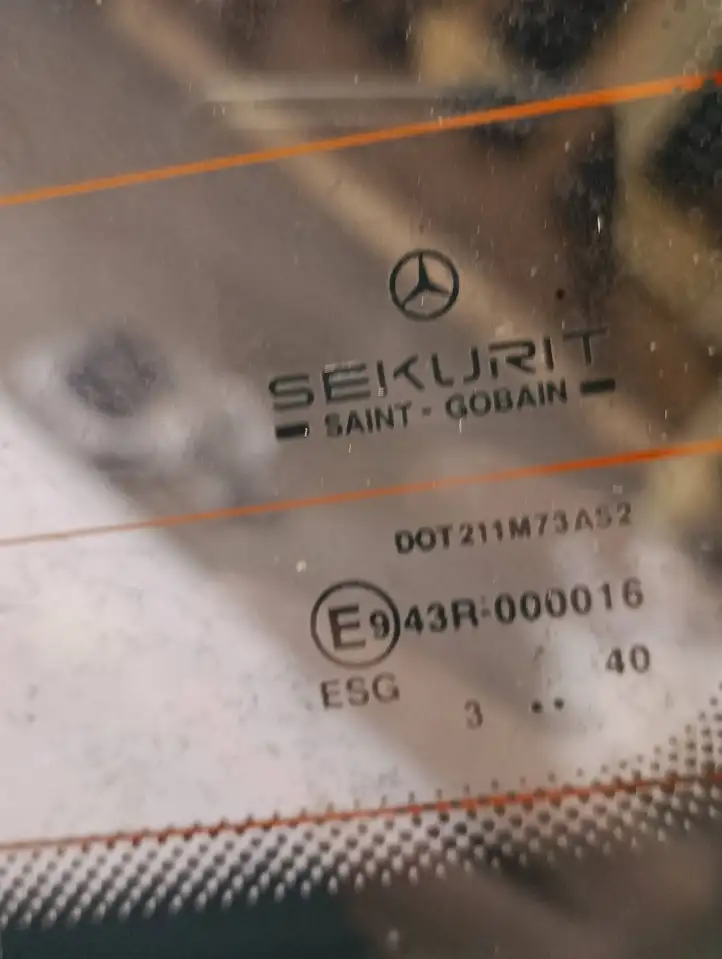 Mercedes-Benz Vito Viano W639 (2003 - 2010) 43R000016 Стекло задней двери — фото 6