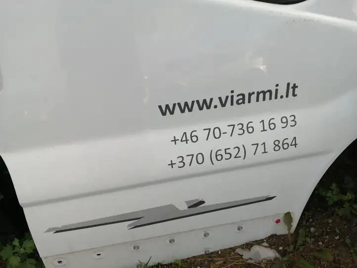 Renault Trafic II (X83) (2002 - 2014) Передняя дверь — фото 2