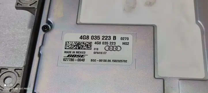 Audi A6 C7 (2014 - 2018) 4G8035223 Усилитель звука — фото 4