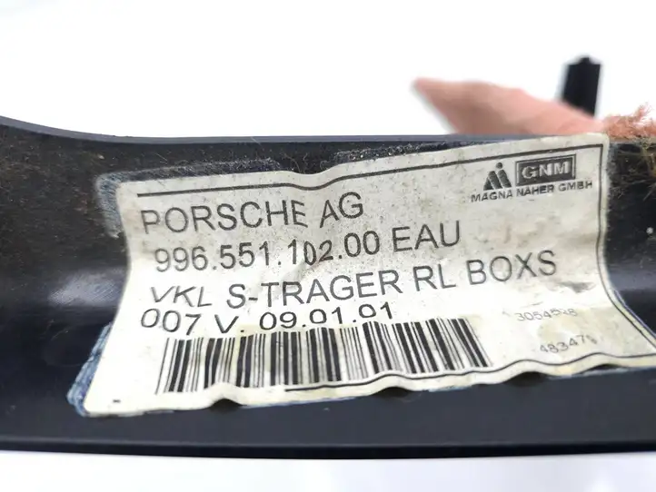Porsche Boxster 986 (1996 - 2004) 99655120200 Крышка ящика предохранителей — фото 5