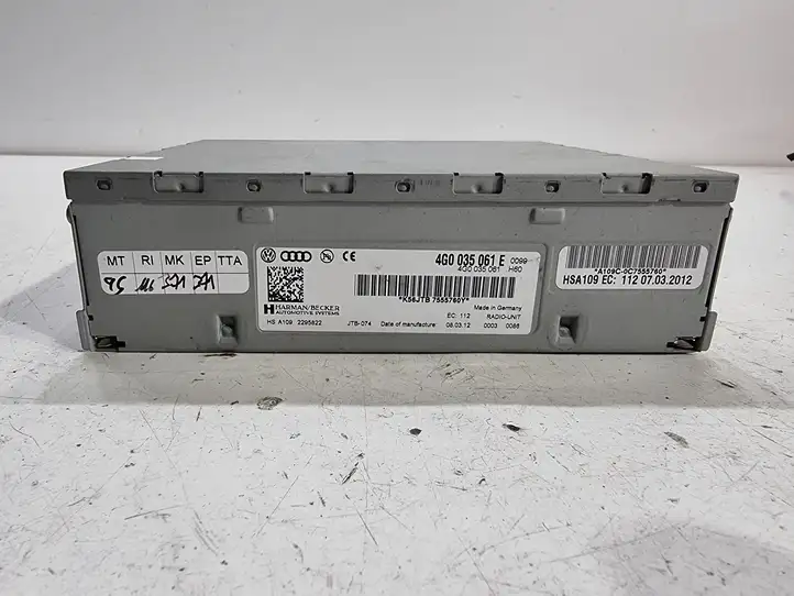 Audi A4 S4 B8 8K (2011 - 2015) 4G0035061E Блок Hi-Fi аудиосистемы — фото 1