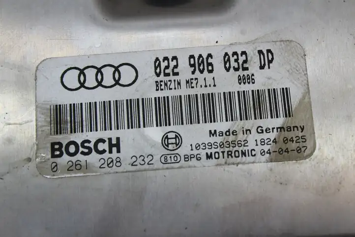 Audi TT Mk1 (2003 - 2006) 022906032DP Комплект системы зажигания — фото 12