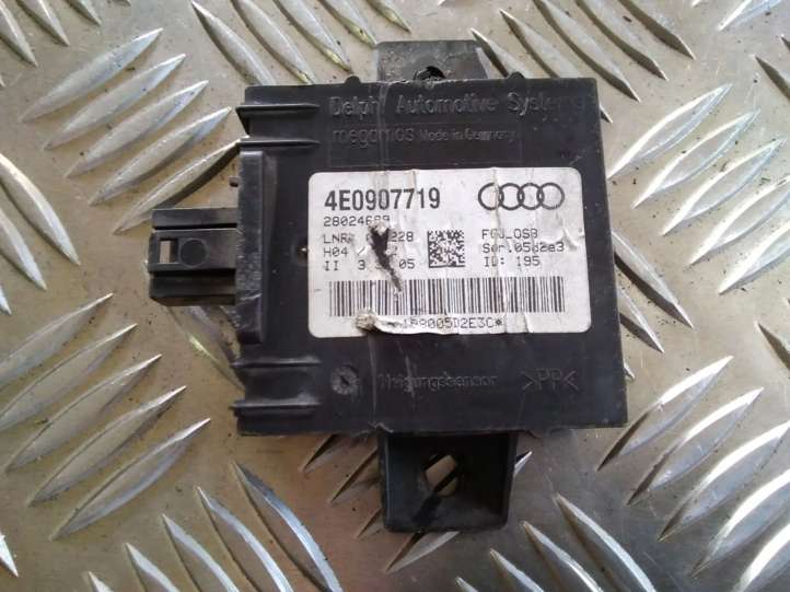 4E0907719 Audi A8 S8 D3 4E Signalizacijos valdymo blokas