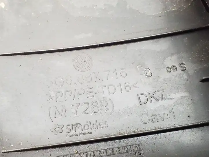 Volkswagen Golf VII (2013 - 2019) 5g6867715b Обшивка багажника — фото 3