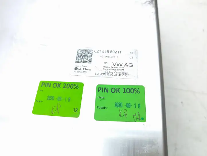 Volkswagen ID.3 (2019 - ) 0Z1915592H Модуль аккумуляторной батареи гибридного автомобиля / электромобиля — фото 3