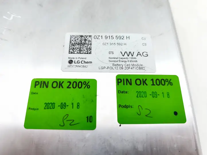 Volkswagen ID.3 (2019 - ) 0Z1915592H Модуль аккумуляторной батареи гибридного автомобиля / электромобиля — фото 6