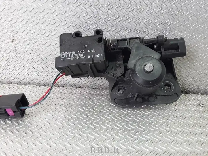 Opel Meriva A (2002 - 2006) 09183495 Замок крышки багажника — фото 2
