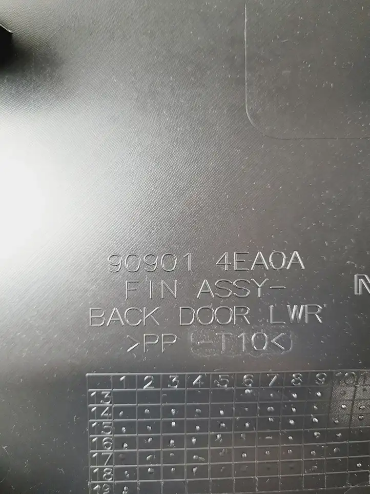 Nissan Qashqai (2017 - 2020) 909014EA0A Обшивка багажника — фото 7