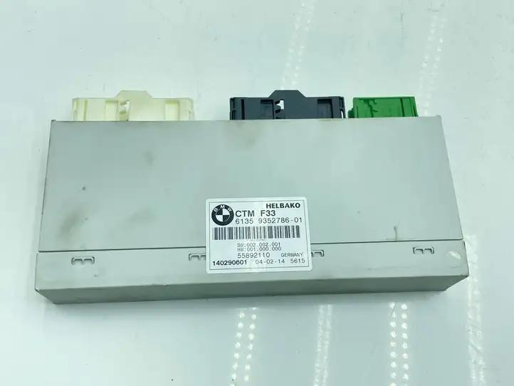 BMW 4 F32 F33 (2013 - 2017) 9352786 Блок управления крышей (кабриолет) — фото 2